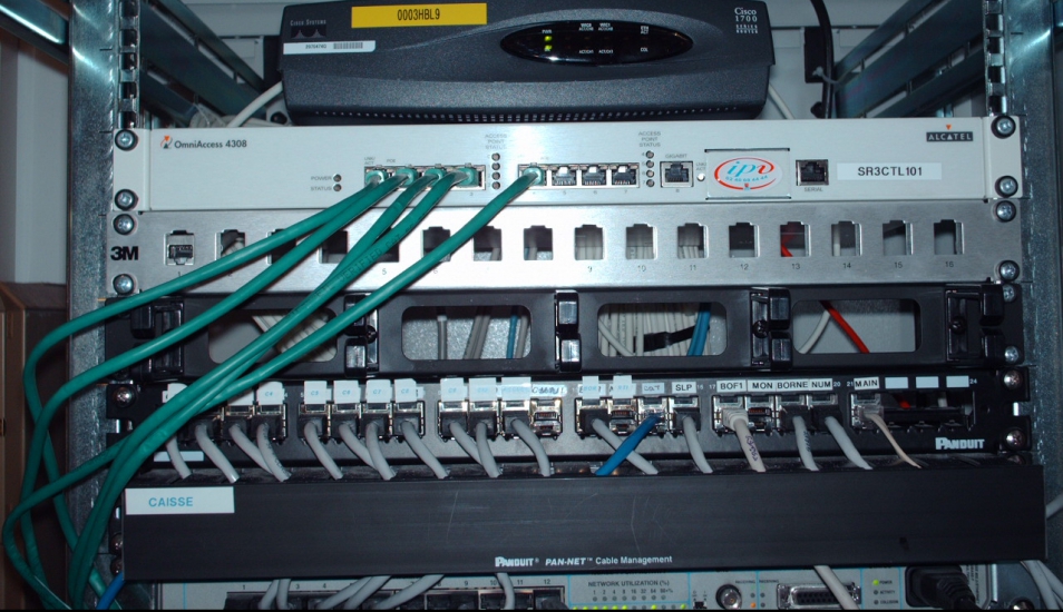 installation d'équipements réseaux
